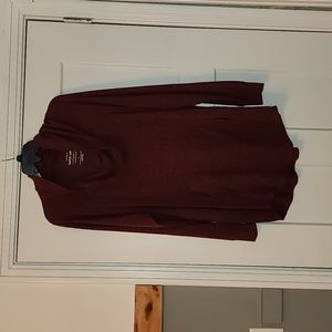 Torrid. Maroon cowl neck sweater. Size 1